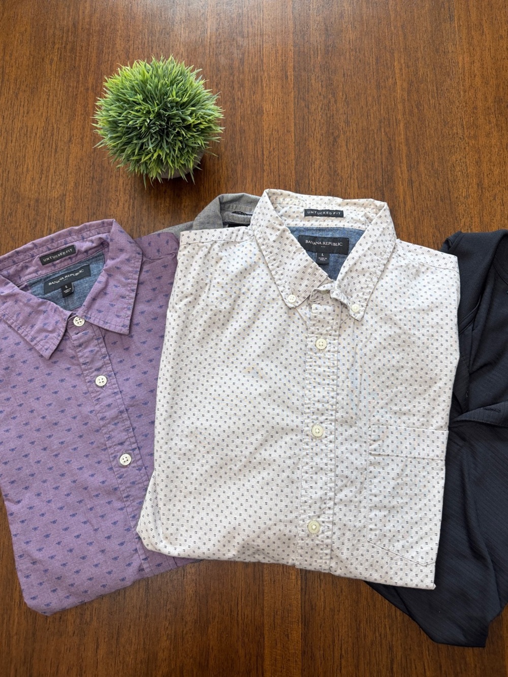 Banana Republic Button-Down Shirt Bundle - Men's
